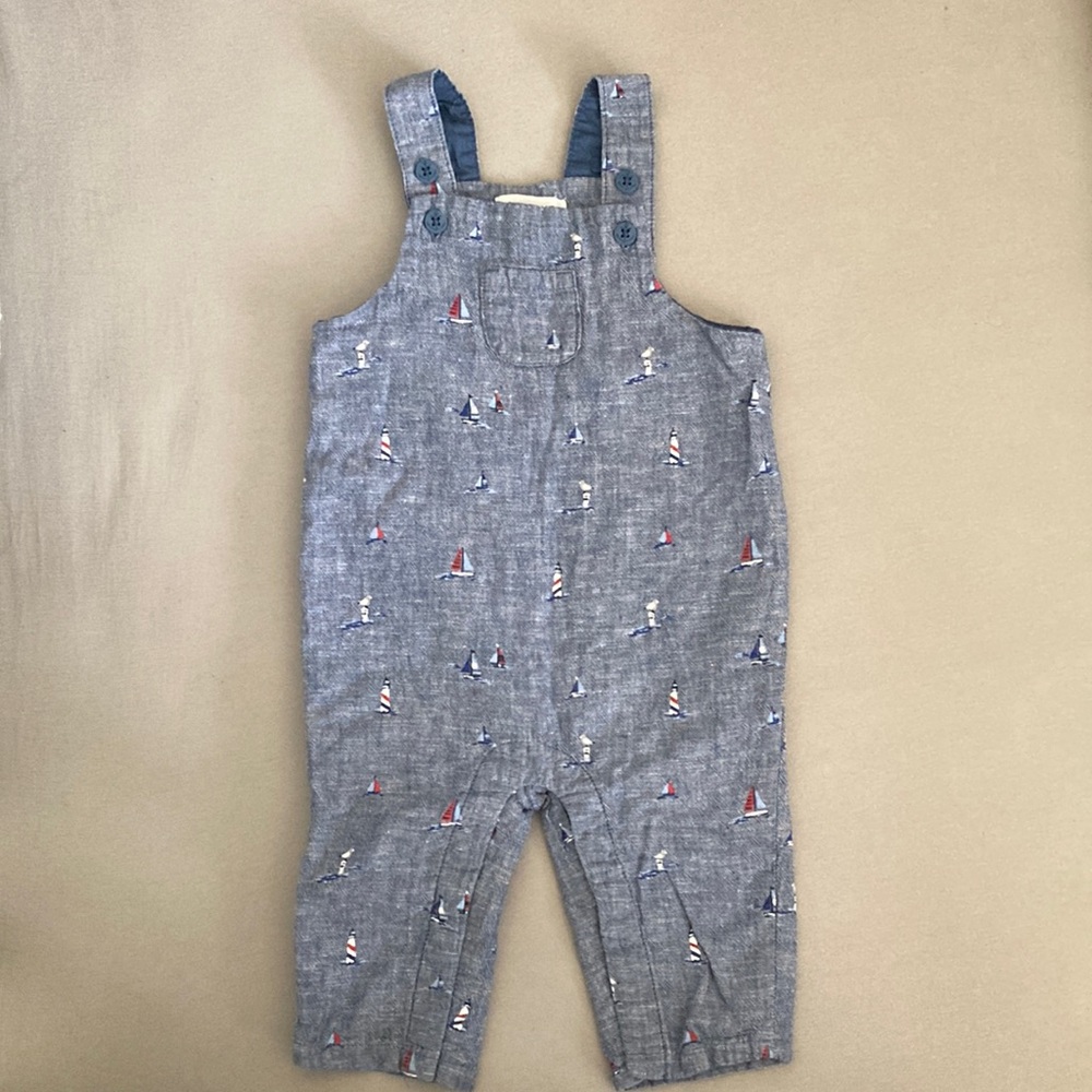 3-6m overalls - Janie and Jack